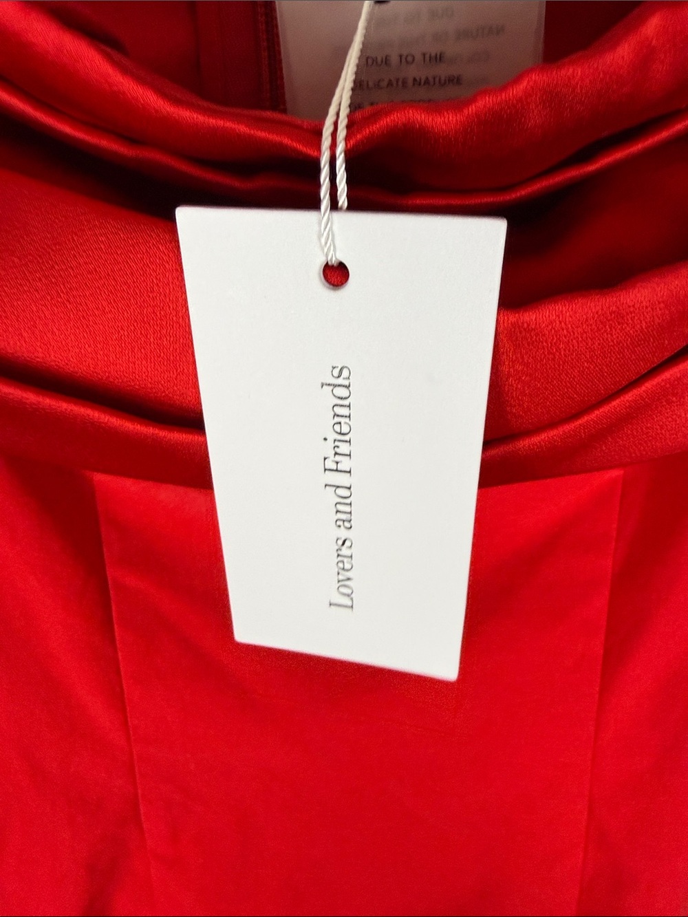 Lovers and Friends Carter Mini Dress in Red - Picture 6 of 7